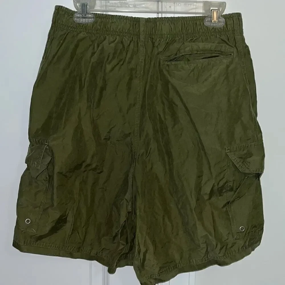 Disney Parks Rare Mickey Mouse The Big Mickahuna mesh lined Swim Cargo Shorts M